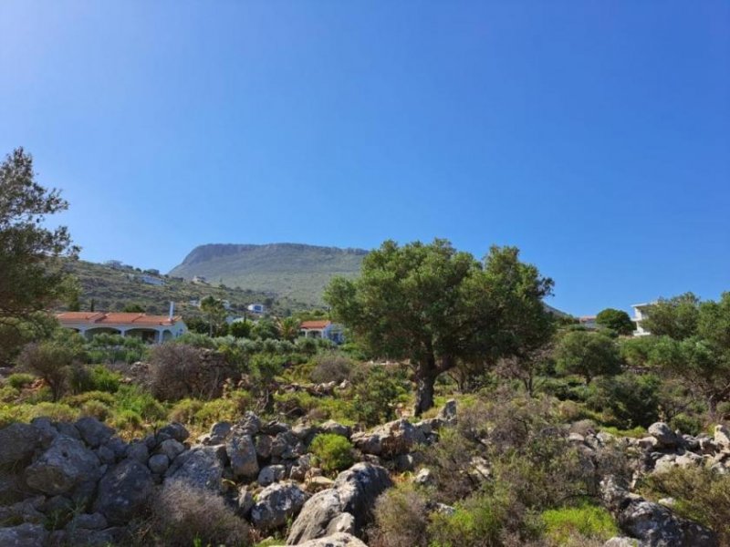 Kokkino Chorio Kreta, Kokkino Chorio: Bebaubares Grundstück mit Meerblick zu verkaufen Grundstück kaufen